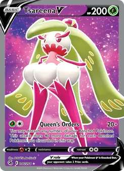 Tsareena V card from Fusion Strike, number 246/264