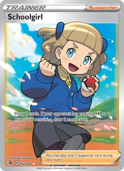 Schoolgirl card from Fusion Strike, number 262/264