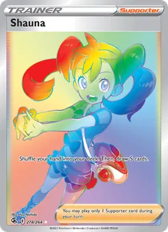 Shauna card from Fusion Strike, number 278/264
