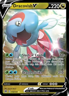 Dracovish V card from Brilliant Stars, number 114/172
