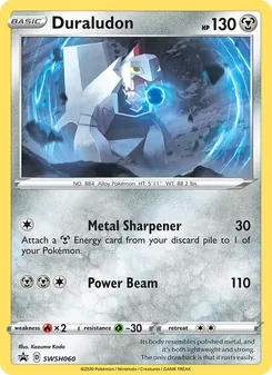 Duraludon card from SWSH Black Star Promos, number SWSH060/307