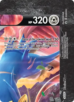 Zacian V-UNION card from SWSH Black Star Promos, number SWSH164/307