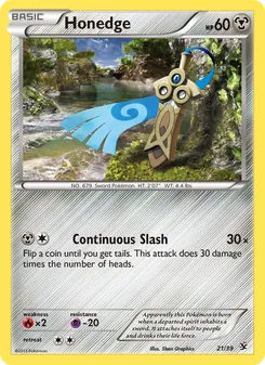 Honedge card from Kalos Starter Set, number 21/39