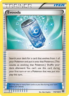 Evosoda card from XY, number 116/146