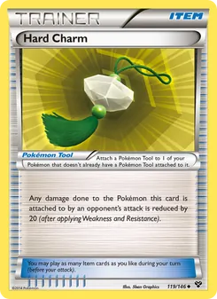 Hard Charm card from XY, number 119/146