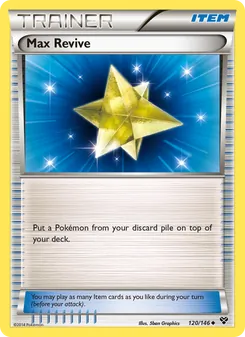Max Revive card from XY, number 120/146