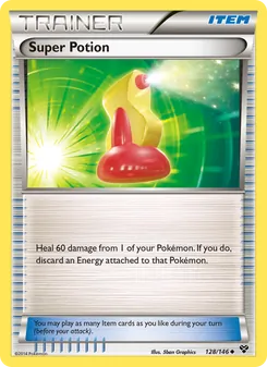 Super Potion card from XY, number 128/146