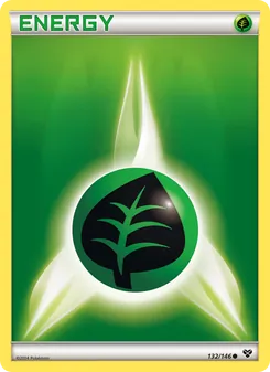 Grass Energy card from XY, number 132/146