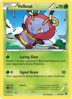 Volbeat card from XY, number 8/146