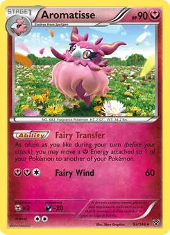 Aromatisse card from XY, number 93/146