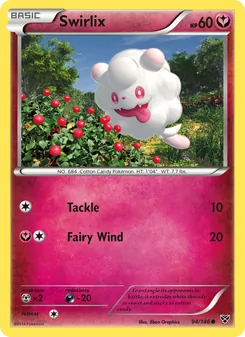 Swirlix card from XY, number 94/146