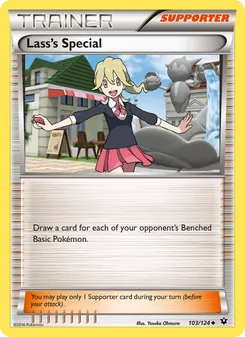 Lass's Special card from Fates Collide, number 103/124