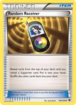 Random Receiver card from Fates Collide, number 109/124