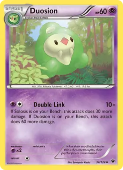 Duosion card from Fates Collide, number 34/124