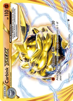 Carbink BREAK card from Fates Collide, number 51/124