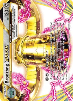 Bronzong BREAK card from Fates Collide, number 62/124
