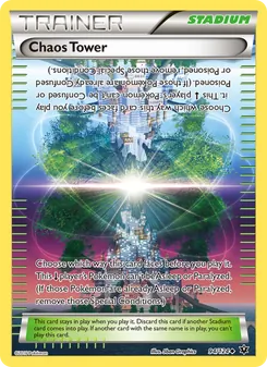 Chaos Tower card from Fates Collide, number 94/124