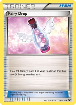 Fairy Drop card from Fates Collide, number 99/124