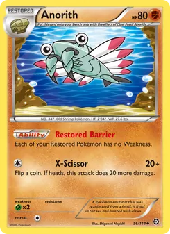 Anorith card from Steam Siege, number 56/114