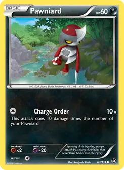 Pawniard card from Steam Siege, number 63/114