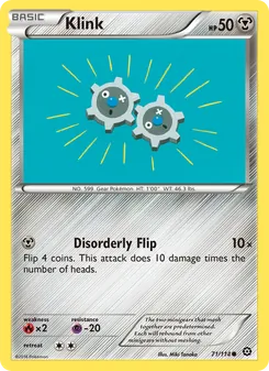 Klink card from Steam Siege, number 71/114