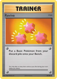 Revive card from Evolutions, number 85/108