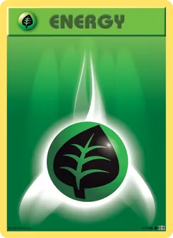 Grass Energy card from Evolutions, number 91/108