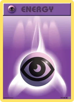 Psychic Energy card from Evolutions, number 95/108