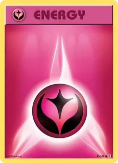 Fairy Energy card from Evolutions, number 99/108