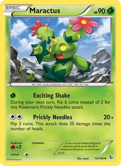 Maractus card from Flashfire, number 10/106