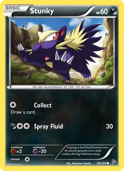 Stunky card from Flashfire, number 54/106