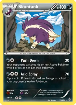 Skuntank card from Flashfire, number 55/106