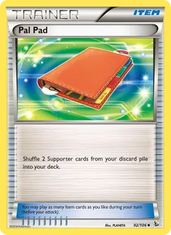 Pal Pad card from Flashfire, number 92/106