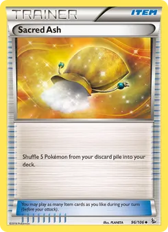 Sacred Ash card from Flashfire, number 96/106