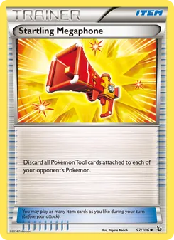 Startling Megaphone card from Flashfire, number 97/106