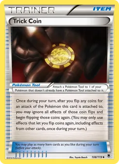Trick Coin card from Phantom Forces, number 108/119