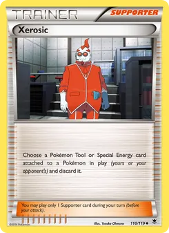 Xerosic card from Phantom Forces, number 110/119