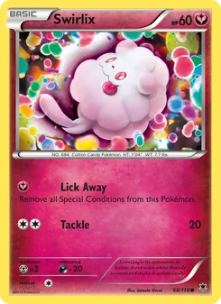 Swirlix card from Phantom Forces, number 68/119