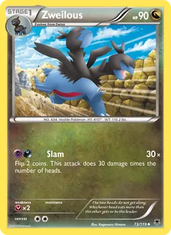 Zweilous card from Phantom Forces, number 73/119