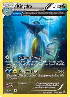 Kingdra card from Primal Clash, number 108/160