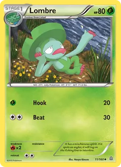 Lombre card from Primal Clash, number 11/160