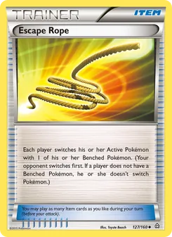 Escape Rope card from Primal Clash, number 127/160
