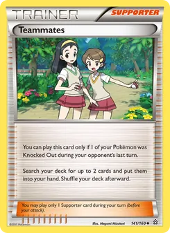 Teammates card from Primal Clash, number 141/160