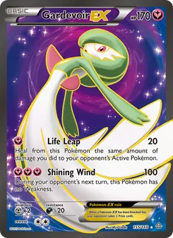 Gardevoir EX card from Primal Clash, number 155/160