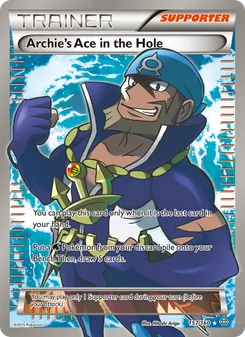 Archie's Ace in the Hole card from Primal Clash, number 157/160