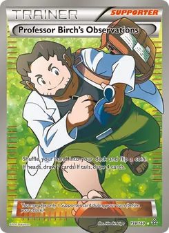 Professor Birch's Observations card from Primal Clash, number 159/160