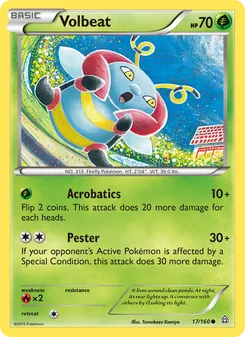 Volbeat card from Primal Clash, number 17/160