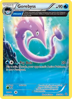 Gorebyss card from Primal Clash, number 52/160