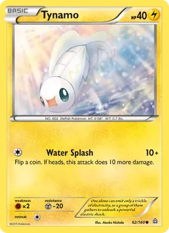 Tynamo card from Primal Clash, number 62/160