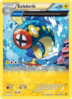Eelektrik card from Primal Clash, number 64/160